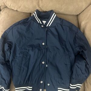 Kid’s Navy Bomber Jacket Sz Small